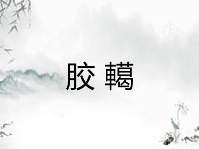 胶轕 胶轕