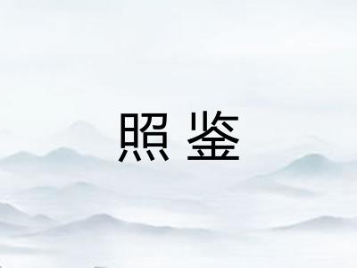 照鉴 照鉴