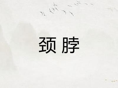 颈脖 颈脖