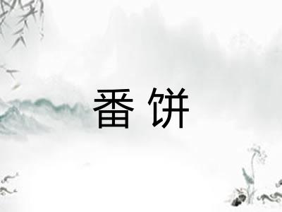 番饼 番饼