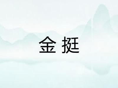 金挺 金挺