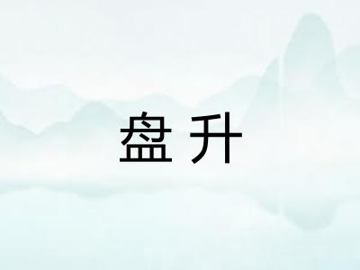 盘升 盘升