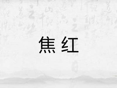 焦红 焦红