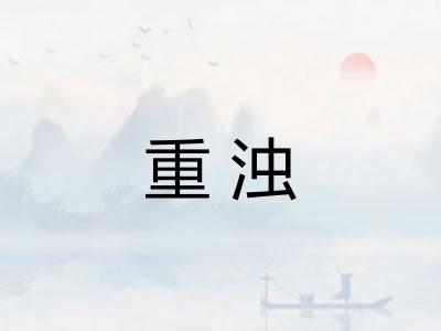 重浊