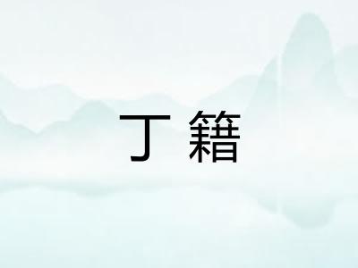 丁籍 丁籍