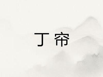 丁帘 丁帘
