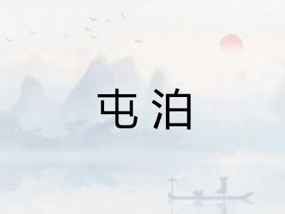 屯泊