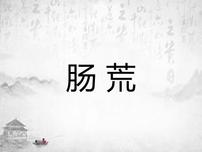 肠荒