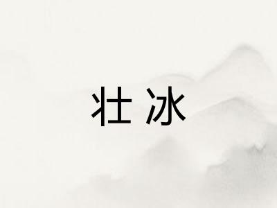 壮冰 壮冰