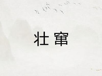 壮窜 壮窜