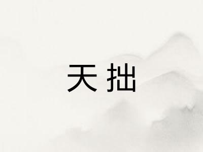 天拙