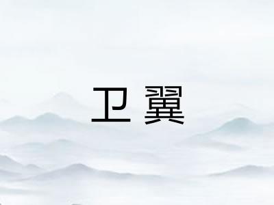 卫翼 卫翼