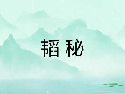韬秘 韬秘