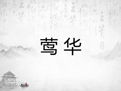 莺华 莺华