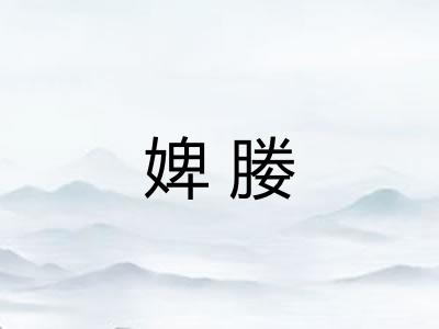 婢媵 婢媵