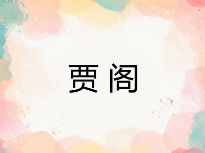 贾阁 贾阁