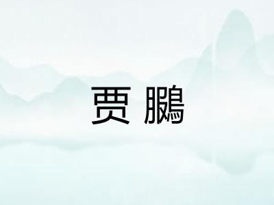 贾鵩 贾鵩