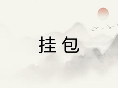挂包 挂包