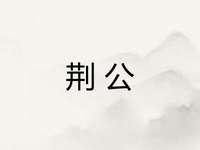 荆公 荆公
