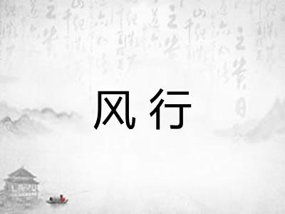 风行 风行