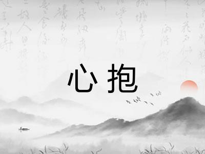 心抱