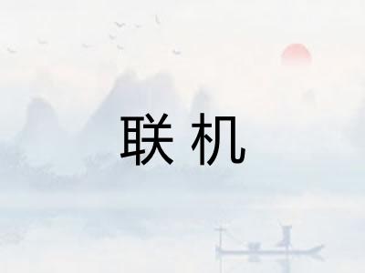 联机 联机