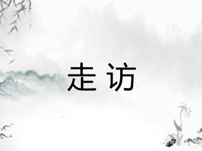 走访 走访