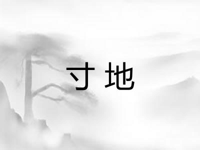 寸地 寸地