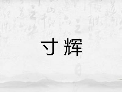 寸辉