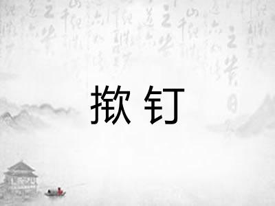 揿钉 揿钉