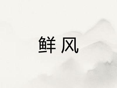 鲜风 鲜风