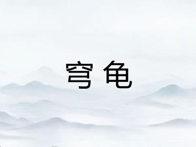 穹龟 穹龟