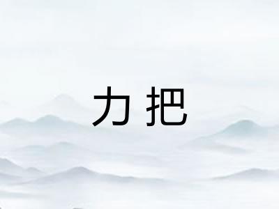 力把 力把