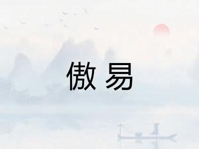 傲易 傲易