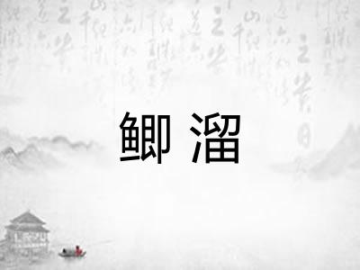 鲫溜 鲫溜