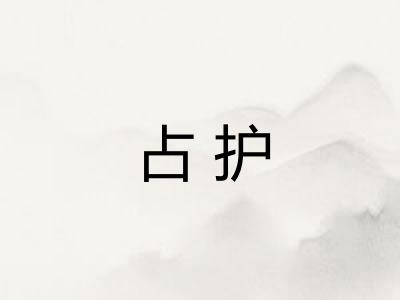 占护 占护