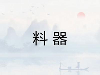 料器
