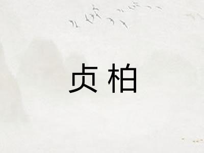 贞柏 贞柏