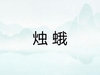 烛蛾