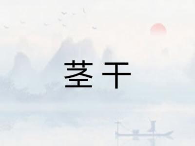 茎干 茎干
