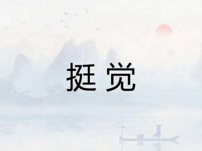 挺觉 挺觉