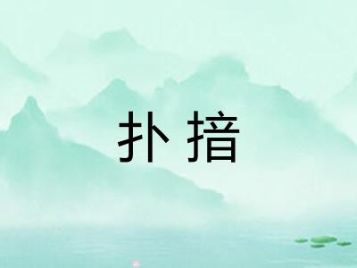 扑揞 扑揞
