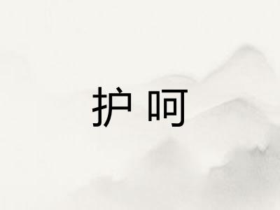 护呵 护呵