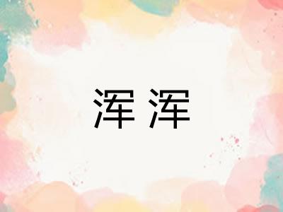 浑浑 浑浑