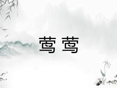 莺莺 莺莺