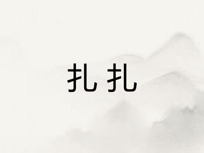扎扎 扎扎