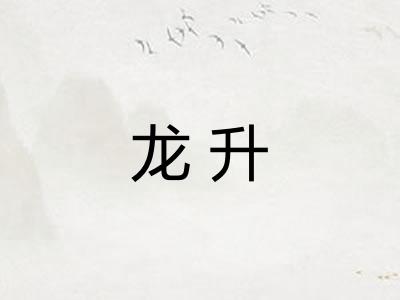 龙升 龙升