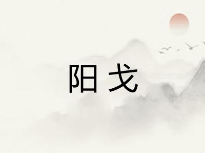 阳戈