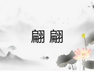 翩翩 翩翩