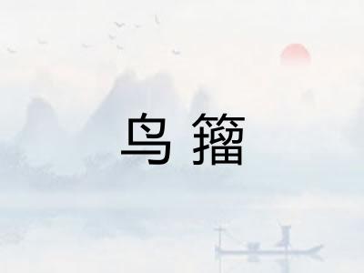 鸟籀 鸟籀